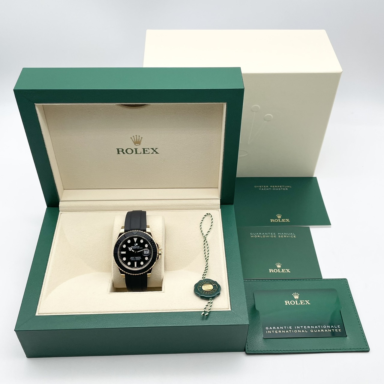 ロレックス ヨットマスター 226658 ブラック イエローゴールド 42mm