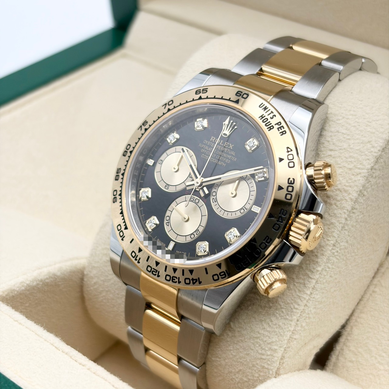 ロレックス デイトナ 126503G ブライトブラック＆ゴールデン 8Pダイヤ 40mm