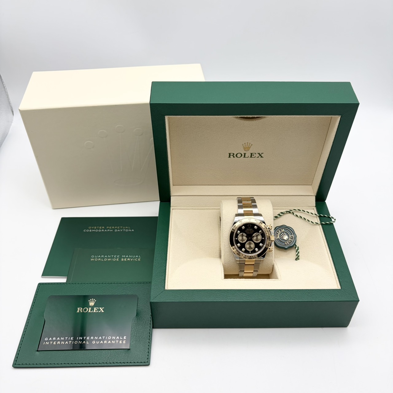 ロレックス デイトナ 126503G ブライトブラック＆ゴールデン 8Pダイヤ 40mm