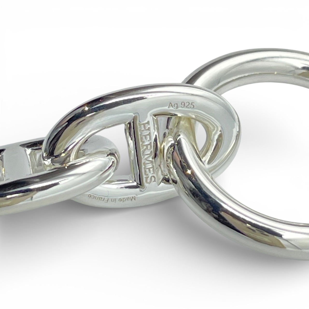 エルメス シェーヌ・ダンクル ブレスレット PM シルバー925 16コマ