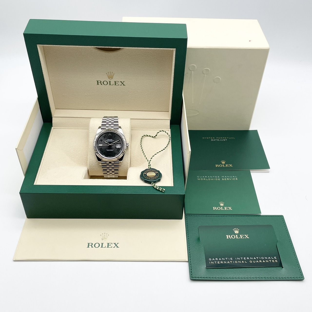 ロレックス デイトジャスト 126334 スレートローマン ジュビリーブレスレット 41mm