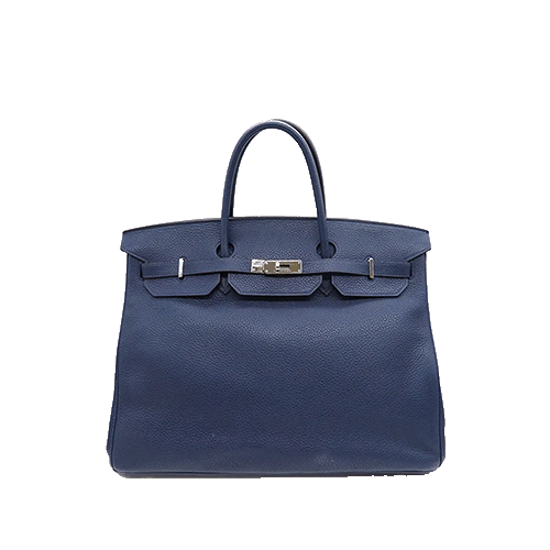 エルメス バーキン40 ブルーサフィール トゴ  中古美品