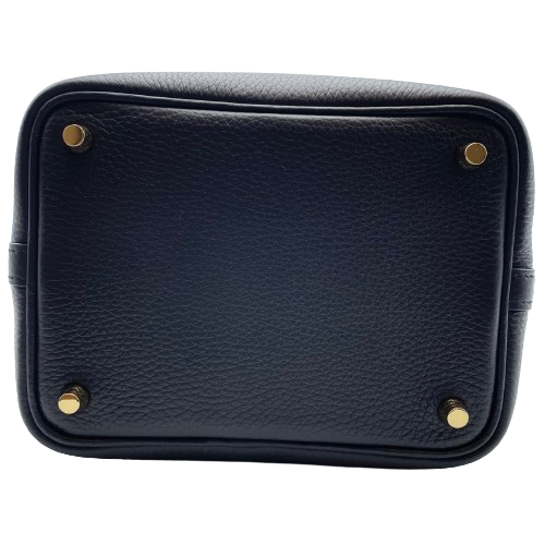 【現金特価】エルメス ピコタンロック PM ノワール トリヨンクレマンス ゴールド金具 W刻印