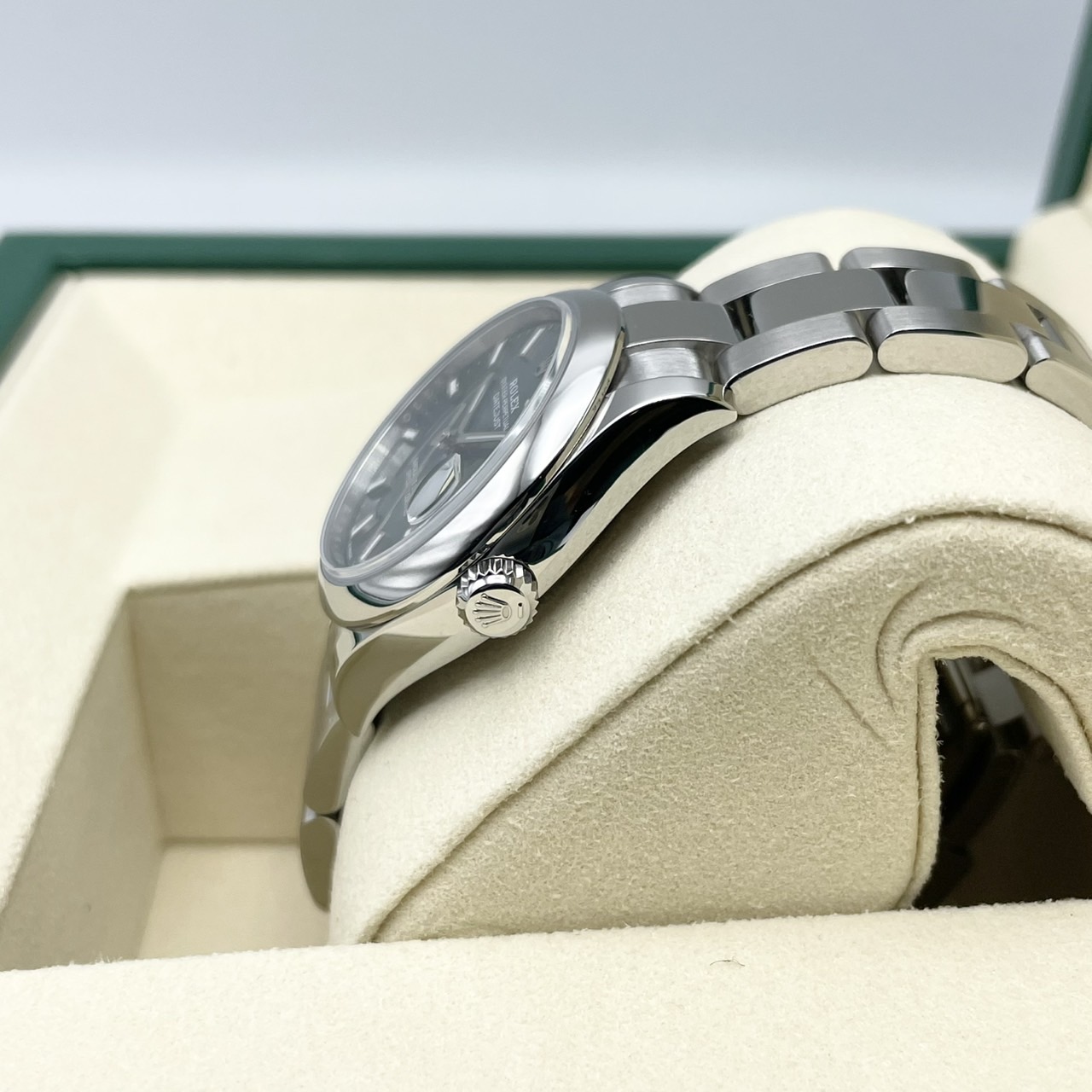 ロレックス デイトジャスト 278240 ミントグリーン オイスターブレス 31mm