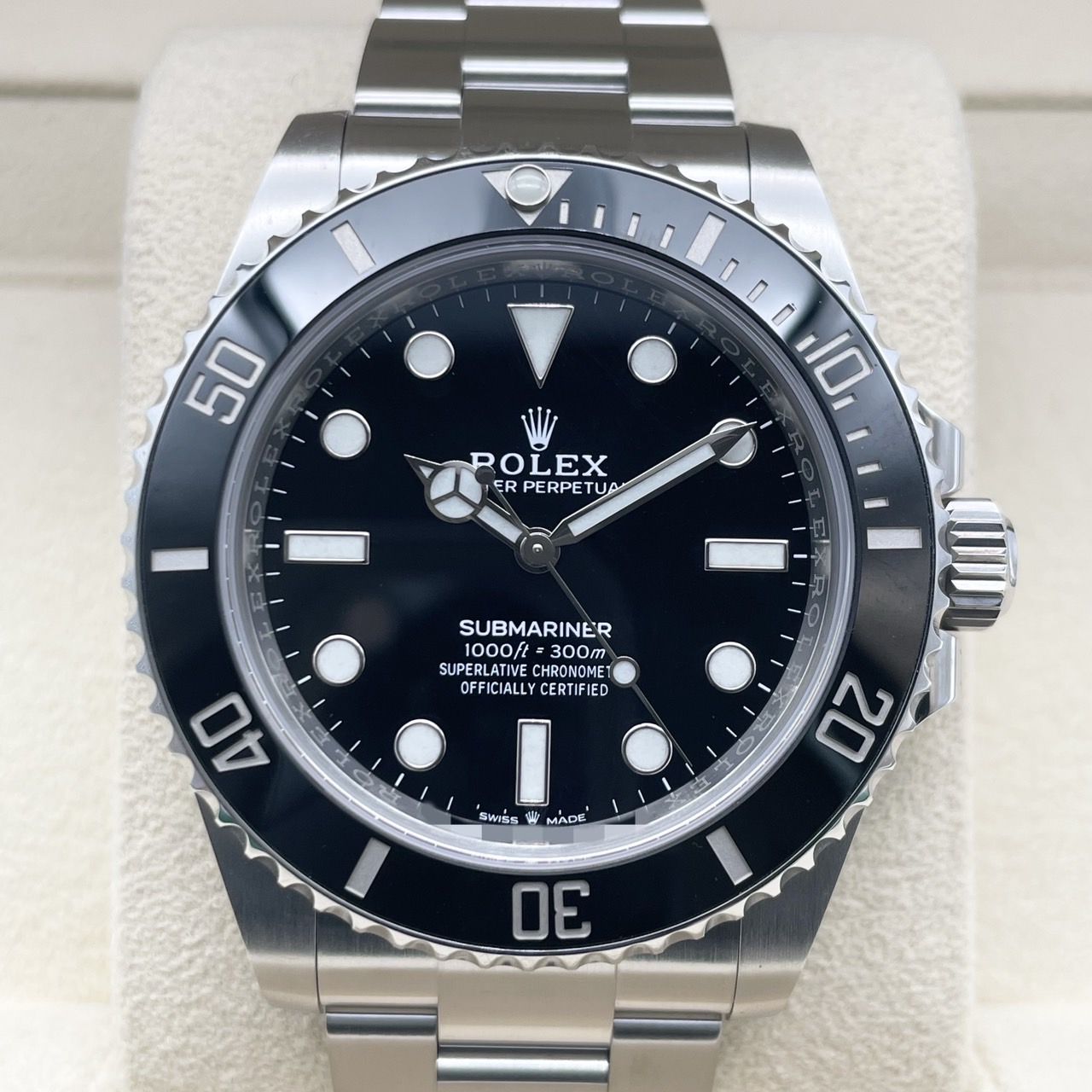 ロレックス サブマリーナ ノンデイト 124060 ブラック 41mm