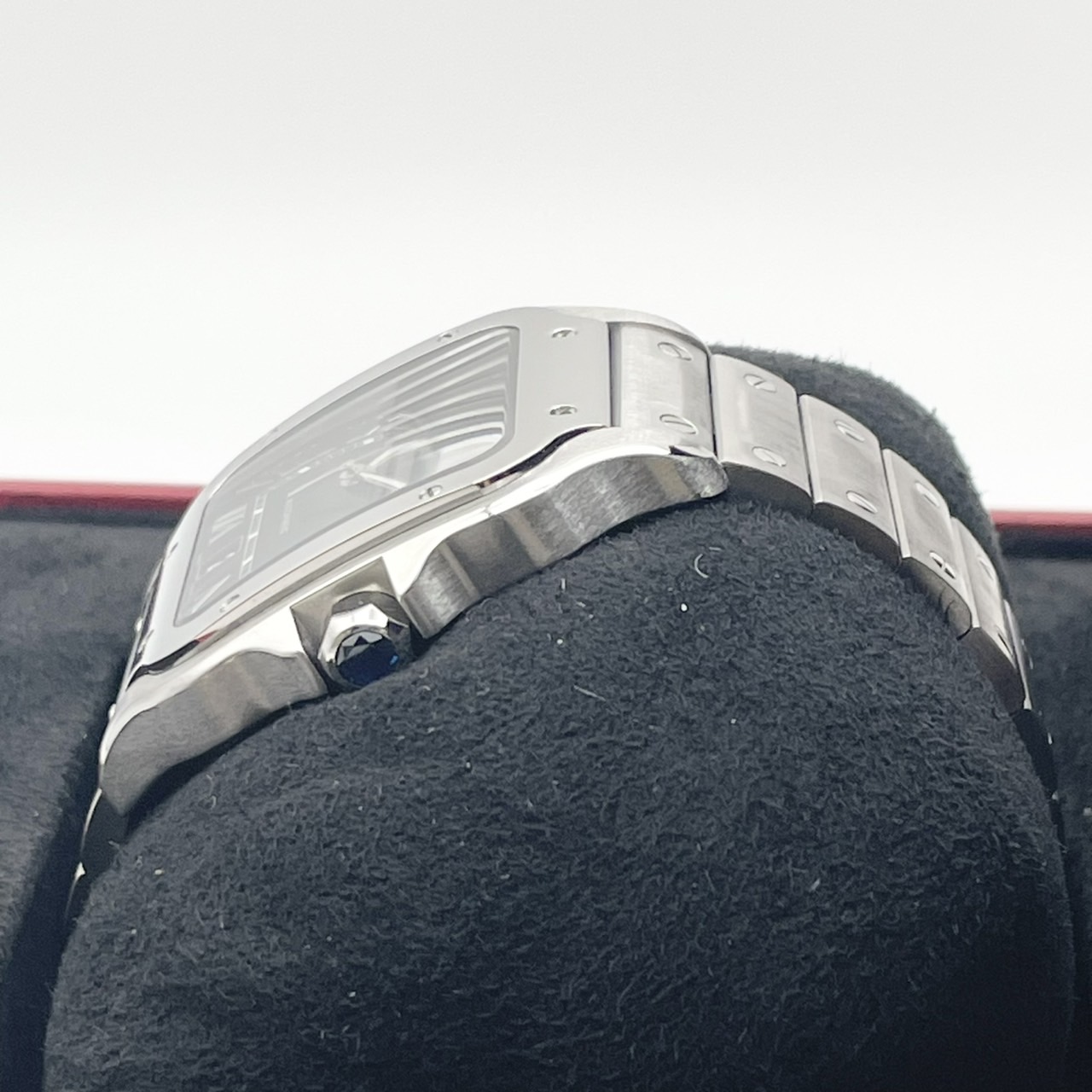 【定価130万円！】カルティエ サントス ドゥ カルティエ WSSA0062 グリーン 39.8mm