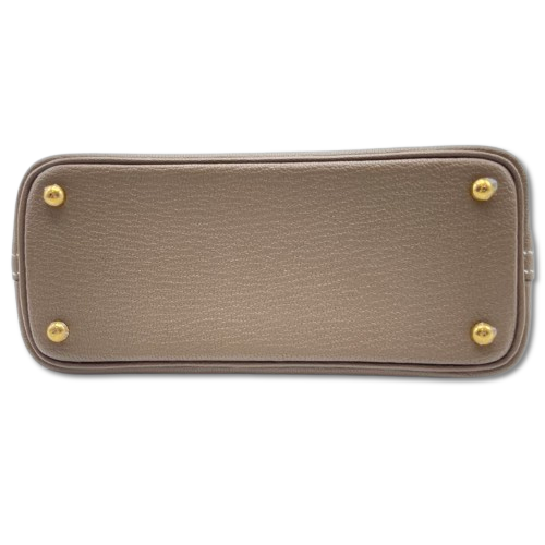 エルメス ボリード1923 ミニ エトゥープ シェーブル ゴールド金具 W刻印