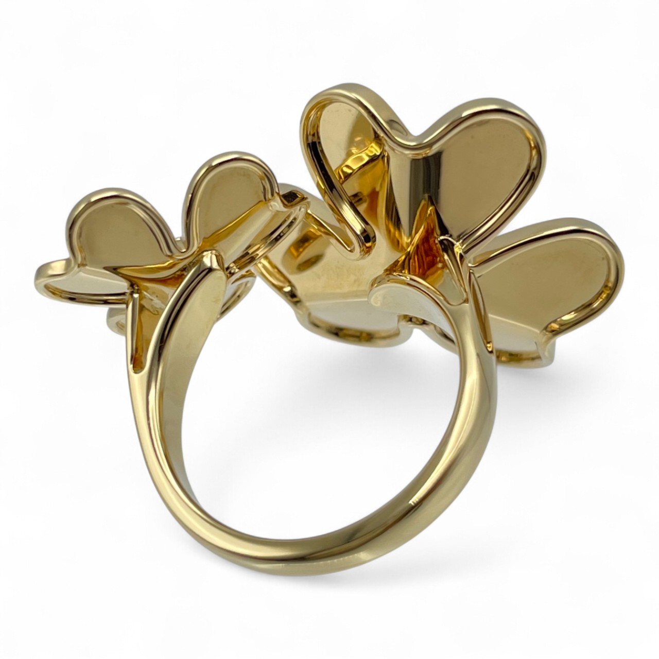 ヴァンクリーフ&アーペル フリヴォル リング VCARPJMD51 51 ダイヤモンド イエローゴールド 11号