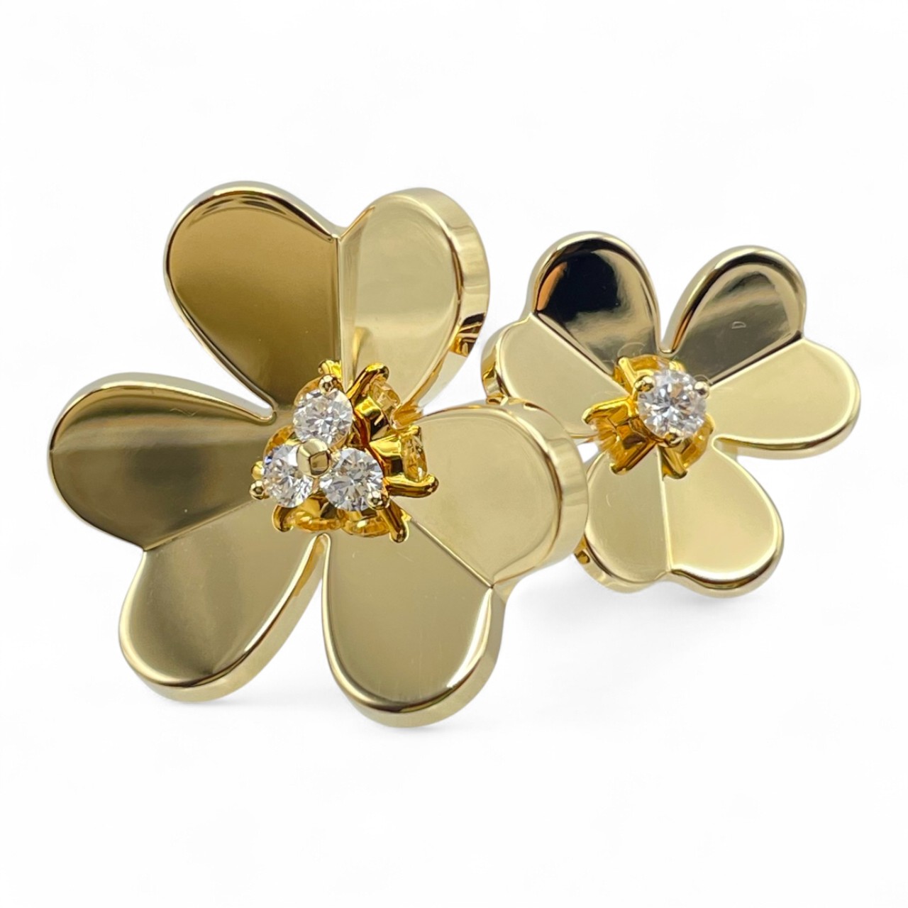 ヴァンクリーフ&アーペル フリヴォル リング VCARPJMD51 51 ダイヤモンド イエローゴールド 11号