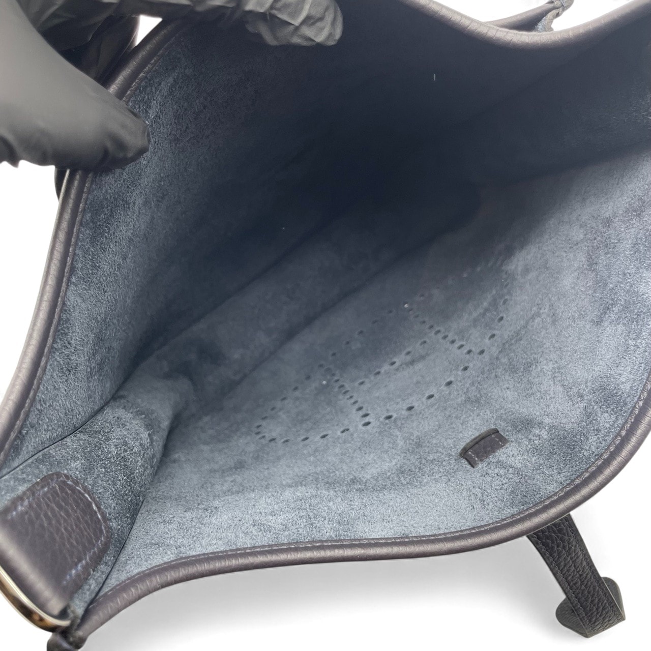 エルメス エヴリン PM キャバン トリヨンクレマンス シルバー金具 W刻印