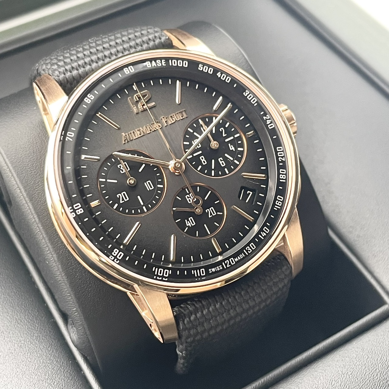 オーデマピゲ CODE11.59 26393NR.OO.A002KB.01 18Kピンクゴールド・ブラックセラミック ブラック 41mm