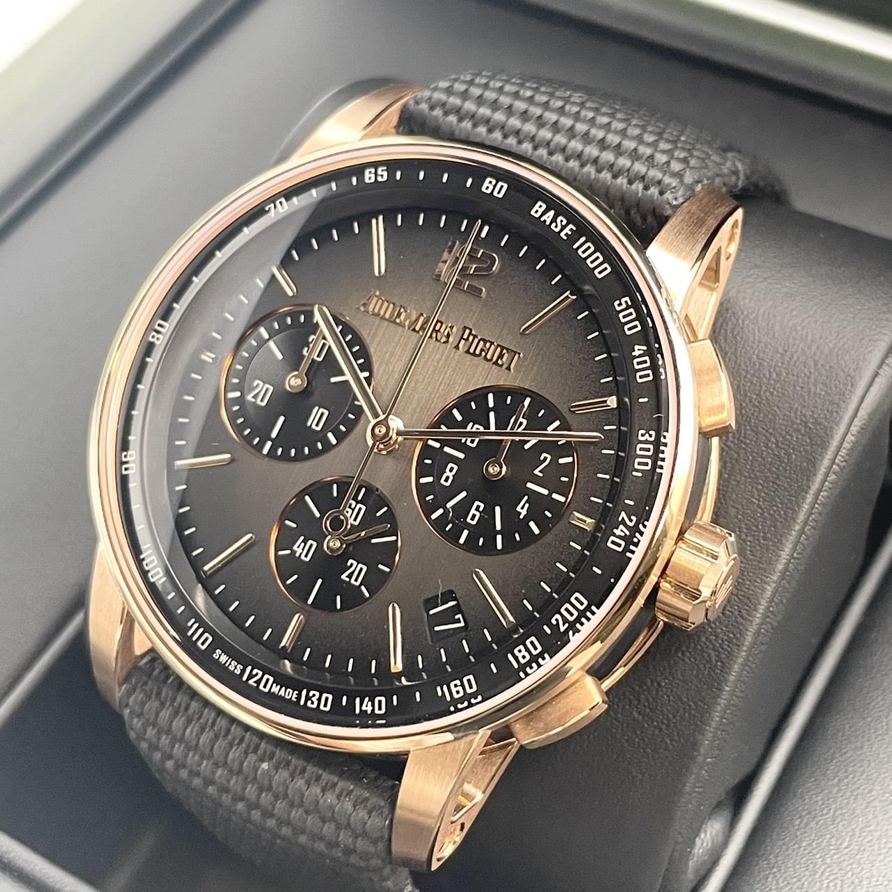 オーデマピゲ CODE11.59 26393NR.OO.A002KB.01 18Kピンクゴールド・ブラックセラミック ブラック 41mm