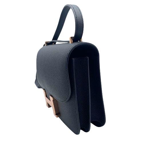 エルメス コンスタンスミニ 18 ノワール エプソン ピンクゴールド金具 W刻印