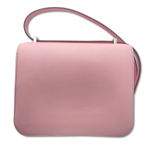 エルメス コンスタンスミニ 18 ローズサクラ スイフト シルバー金具 W刻印