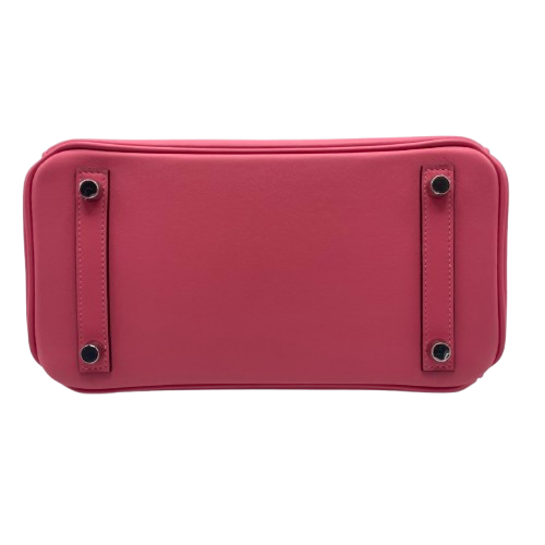 エルメス バーキン 25 ローズアザレ スイフト シルバー金具 W
