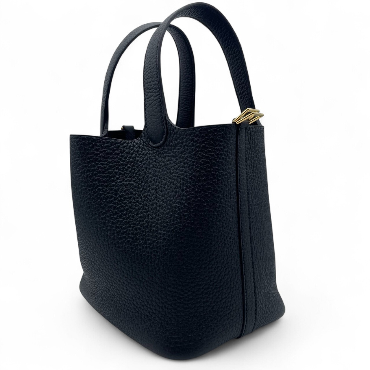 エルメス ピコタンロック PM ノワール トリヨンクレマンス ゴールド