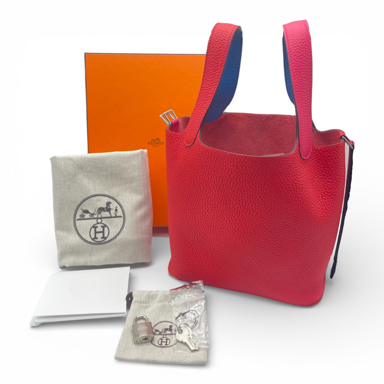 エルメス ピコタンロック カザック PM ルージュクー/ローズ