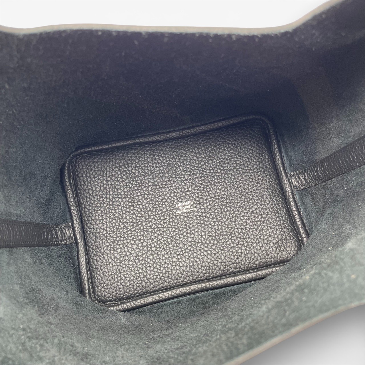 エルメス ピコタンロック PM ノワール トリヨンクレマンス シルバー金具 K刻印