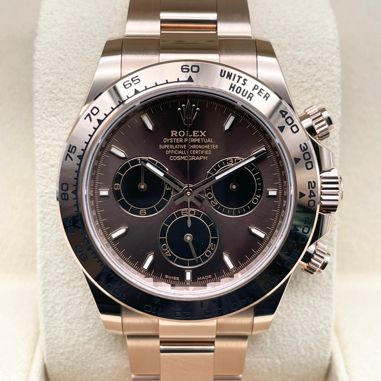 ロレックス デイトナ 126505 チョコレート・ブラック 40mm