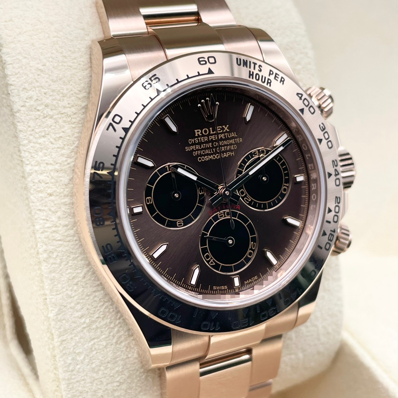 ロレックス デイトナ 126505 チョコレート・ブラック 40mm