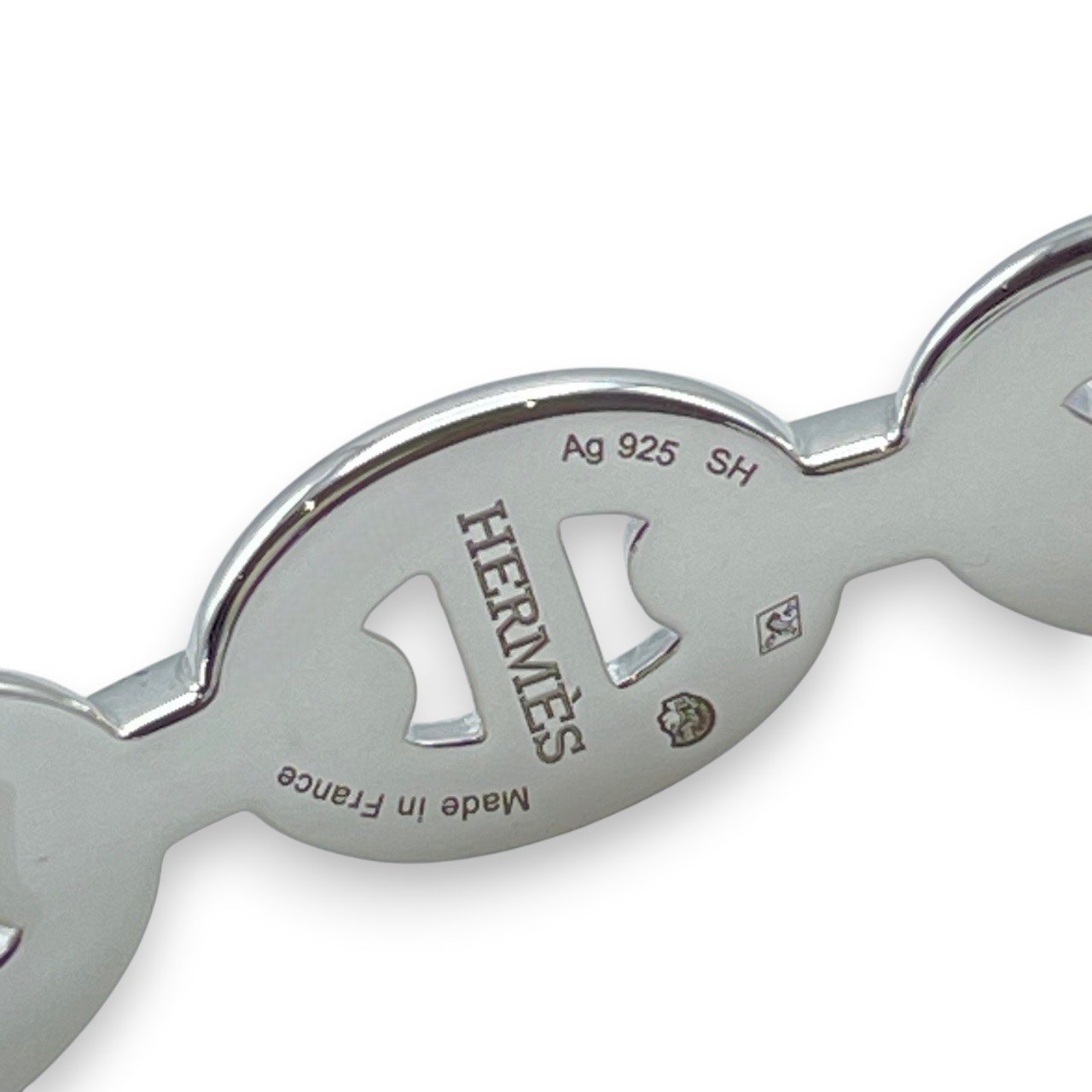 エルメス シェーヌ・ダンクル アンシェネ ブレスレット SH シルバー925