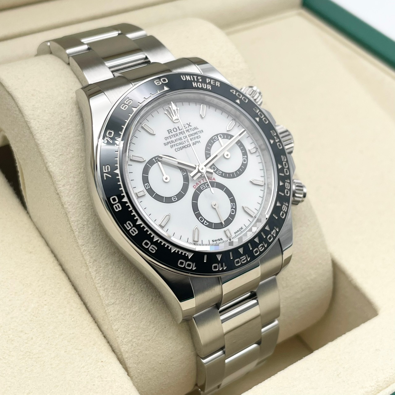 【中古美品】【保証書日付2026年1月！】ロレックス デイトナ 126500LN ホワイト ステンレススチール 40mm