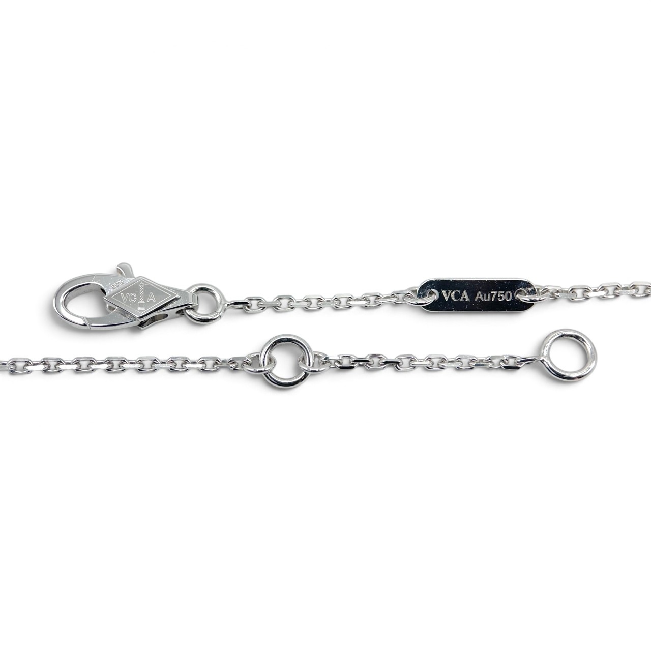 ヴァンクリーフ＆アーペル フリヴォル ペンダント ミニモデル VCARP3W300 ダイヤモンド 18K ホワイトゴールド