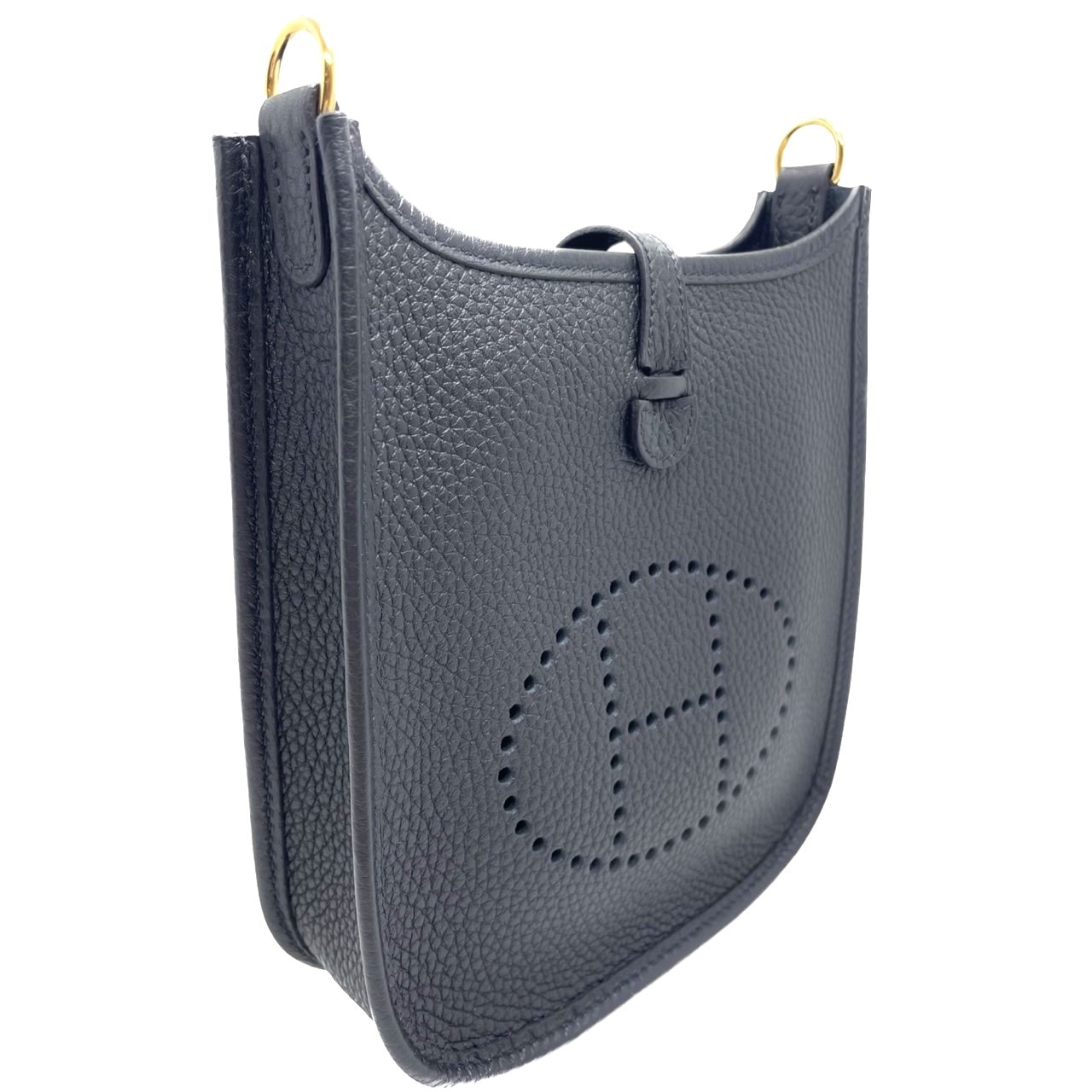 エルメス エヴリンTPM ノワール トリヨンクレマンス ゴールド金具 U