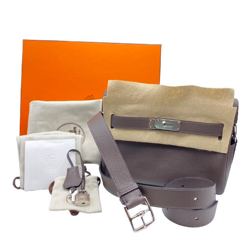 エルメス ケリーメッセンジャー PM エコルセ エヴァーカラー シルバー