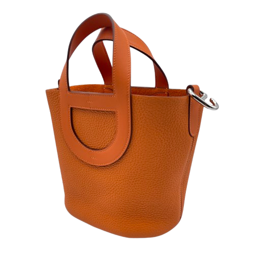 エルメス インザループ PM オレンジ トリヨンクレマンス シルバー金具 K刻印