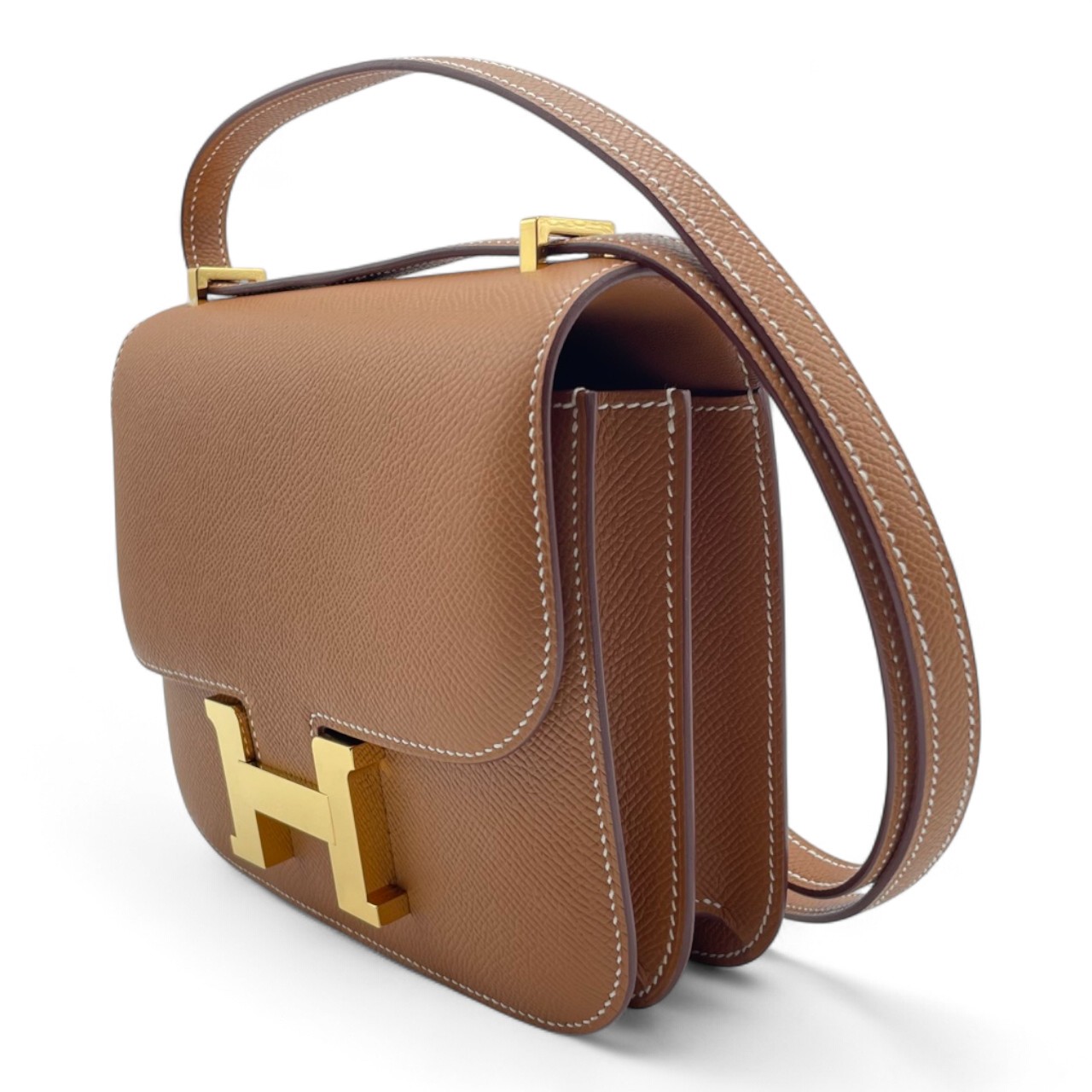 エルメス コンスタンスミニ  18 ゴールド エプソン ゴールド金具 U刻印