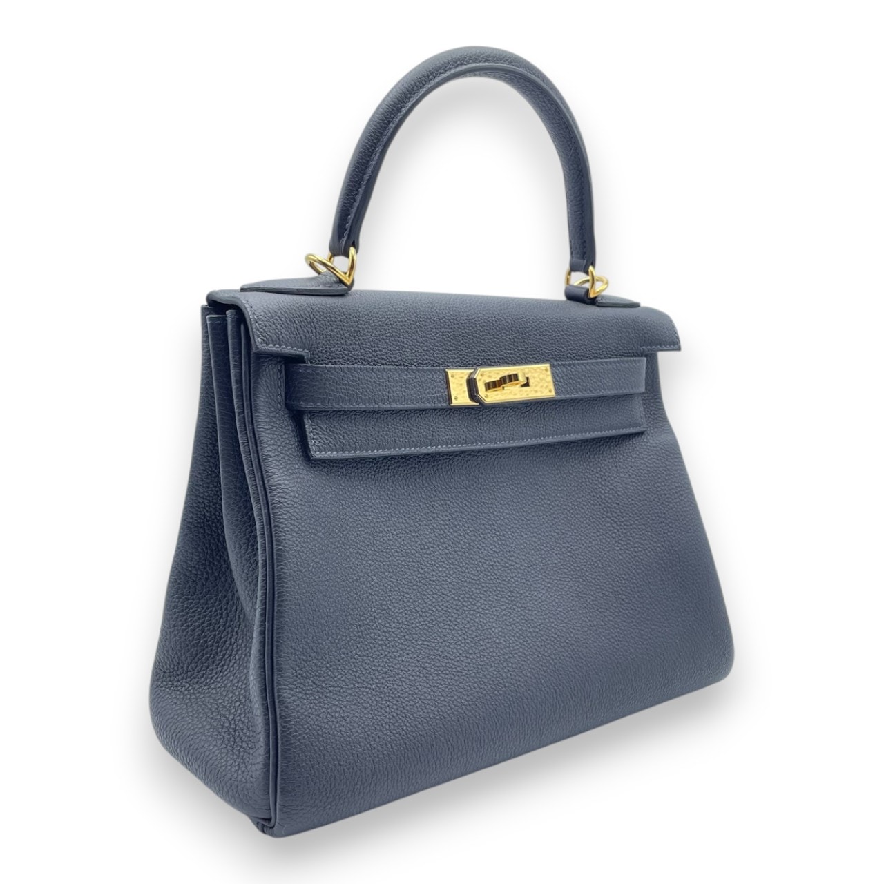 エルメス ケリー 28 キャバン トゴ ゴールド金具 B刻印