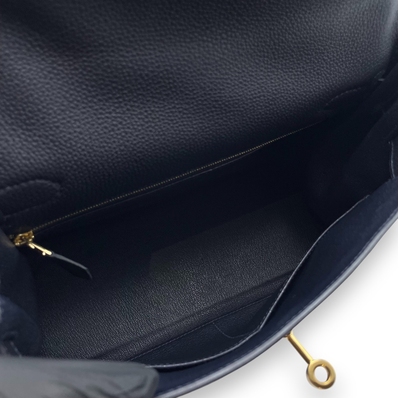 エルメス ケリー 28 キャバン トゴ ゴールド金具 B刻印