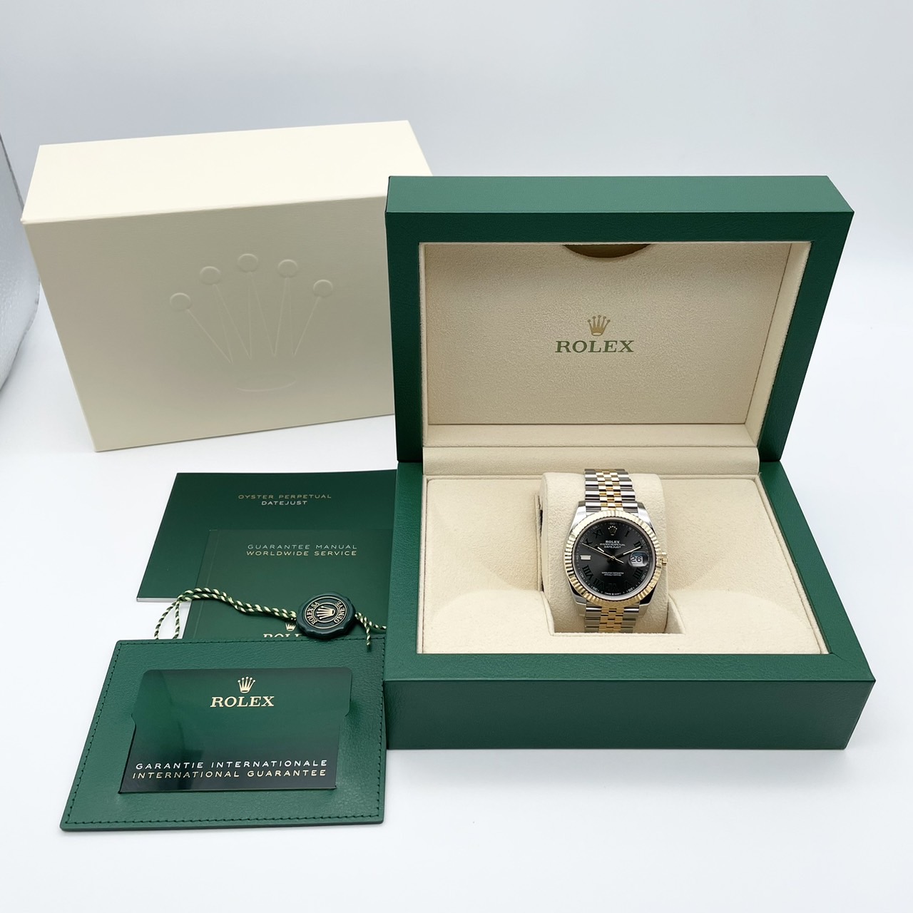 ロレックス デイトジャスト 126333 スレートローマ ジュビリー