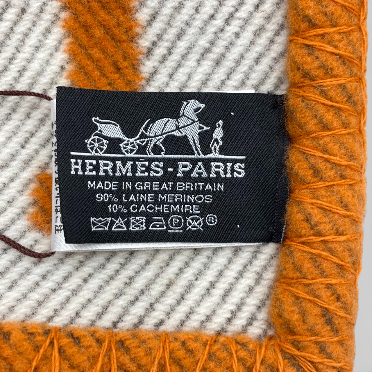 新品未使用　HERMES エルメス　プレード　アヴァロン エルメス プレード アヴァロン ブランケット 135x170 エクリュ