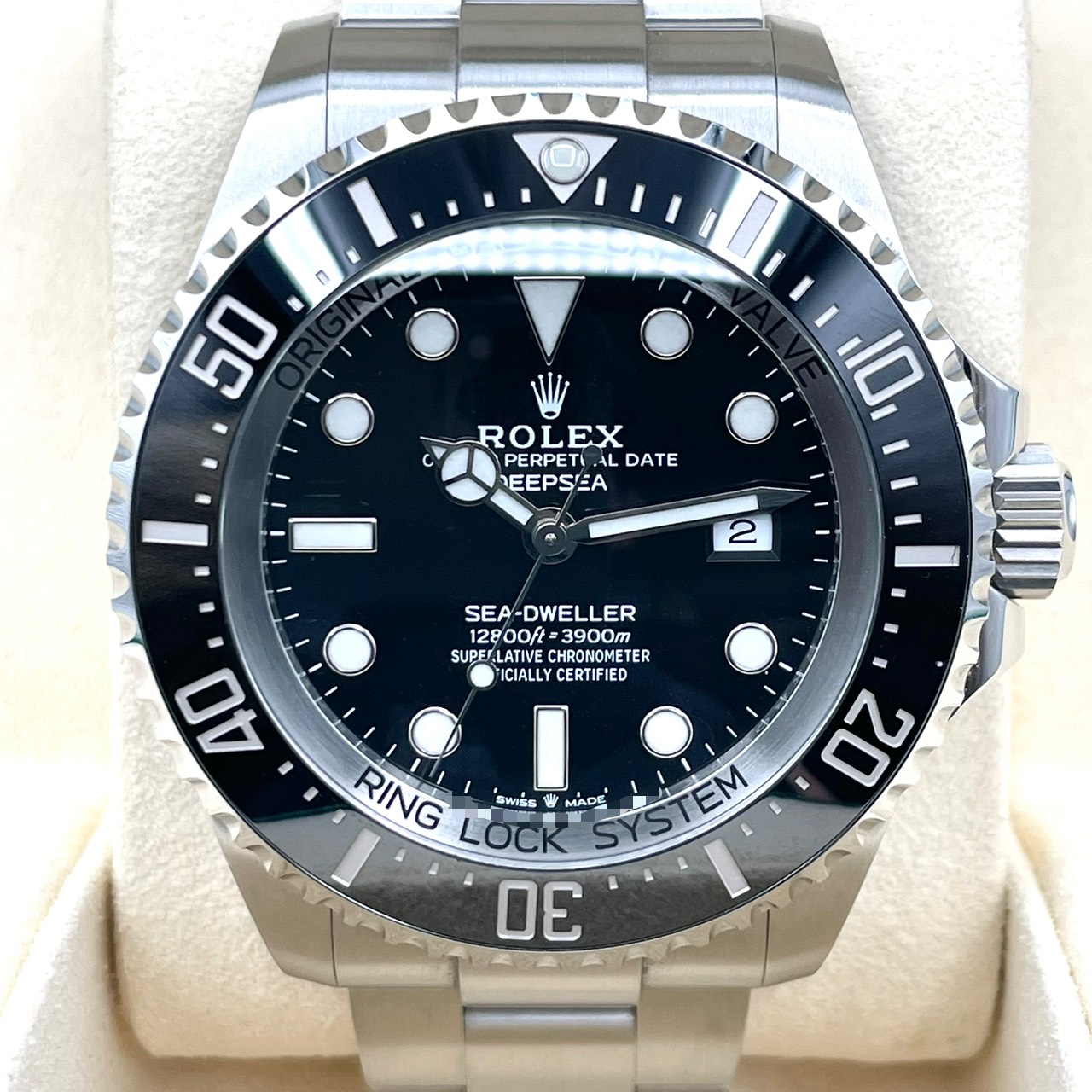 ロレックス ディープシー 126660 ステンレススチール ブラック 44mm