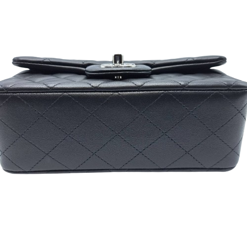 シャネル ミニフラップ ラムスキン A69900 ブラック