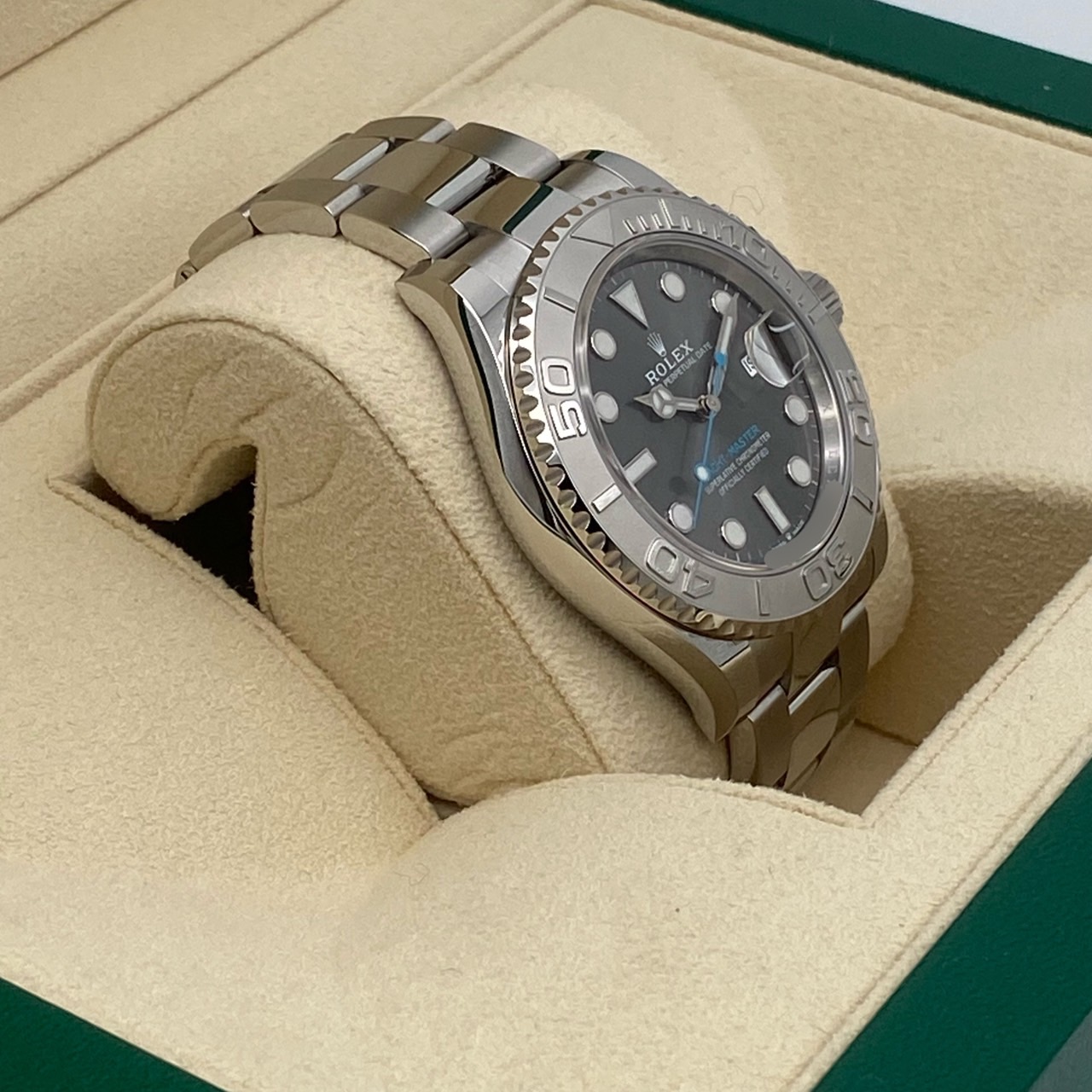 ヨットマスター 126622 オイスターブレスレット スレート（ダーク