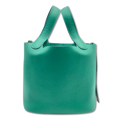 エルメス ピコタンロック PM ヴェールヴェルディゴ トリヨンクレマンス ゴールド金具 B刻印