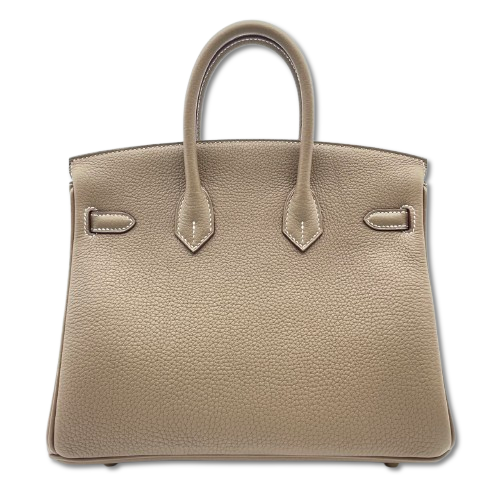 エルメス サイズ:25  バーキン25 Z刻印 SV金具 エトゥープ トゴハンドバッグ 中古 SS13 エルメス バーキン 25 エトゥープ トゴ ゴールド金具 K刻印 - ブランド