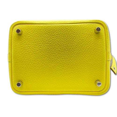 エルメス ピコタンロック PM リモンチェッロ トリヨンクレマンス シルバー金具 B刻印