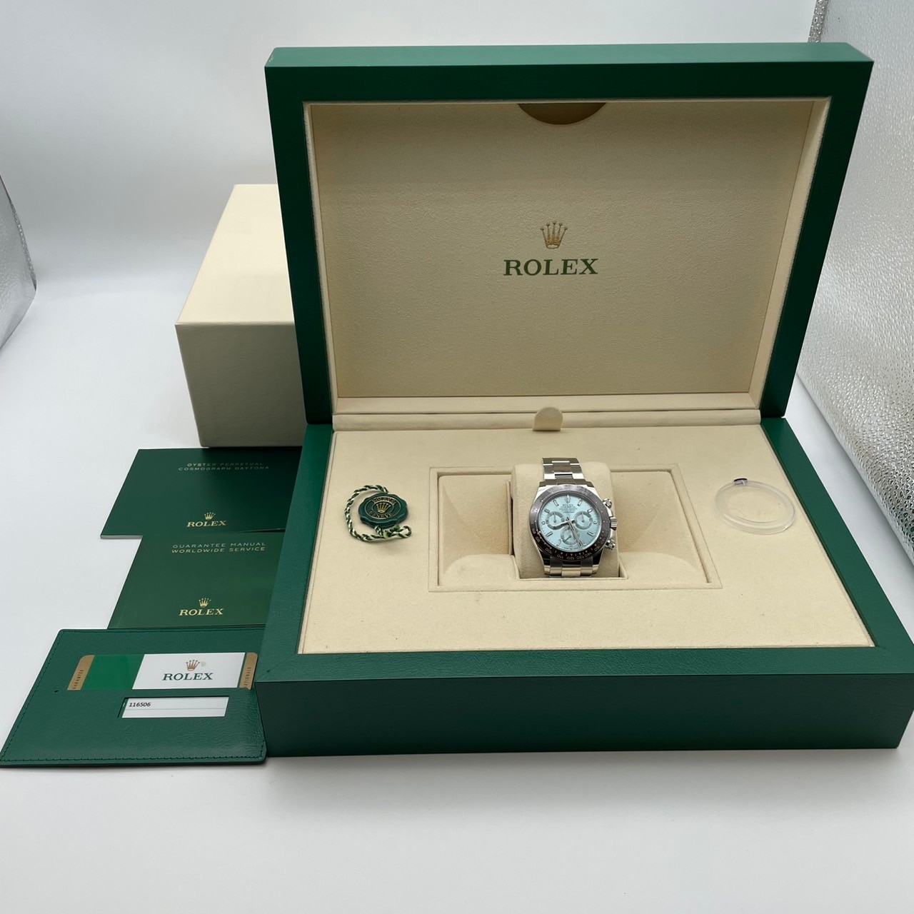 ロレックス デイトナ 116506A アイスブルー プラチナ 40mm