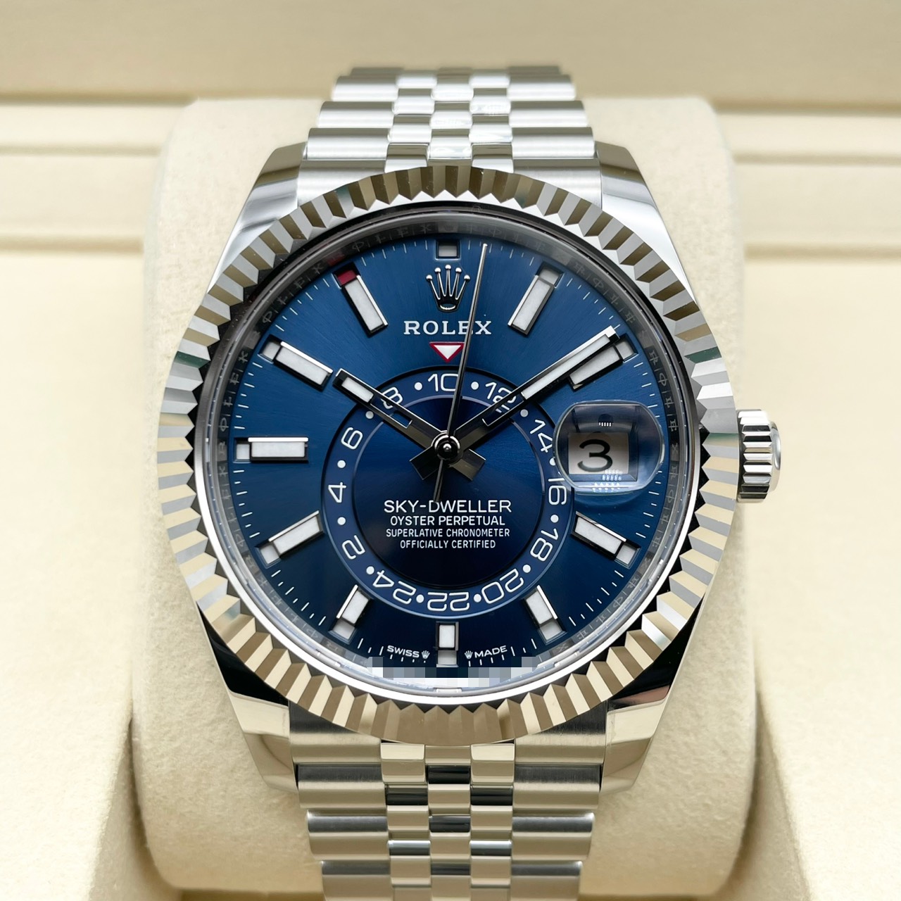 ロレックス スカイドゥエラー 336934 ブルー ジュビリーブレスレット 42mm