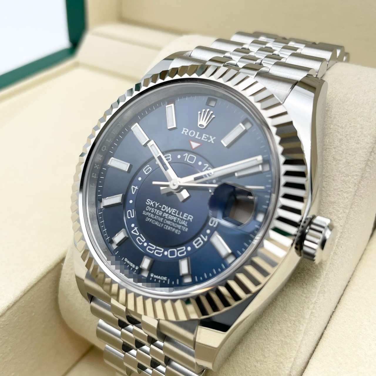 ロレックス スカイドゥエラー 336934 ブルー ジュビリーブレスレット 42mm