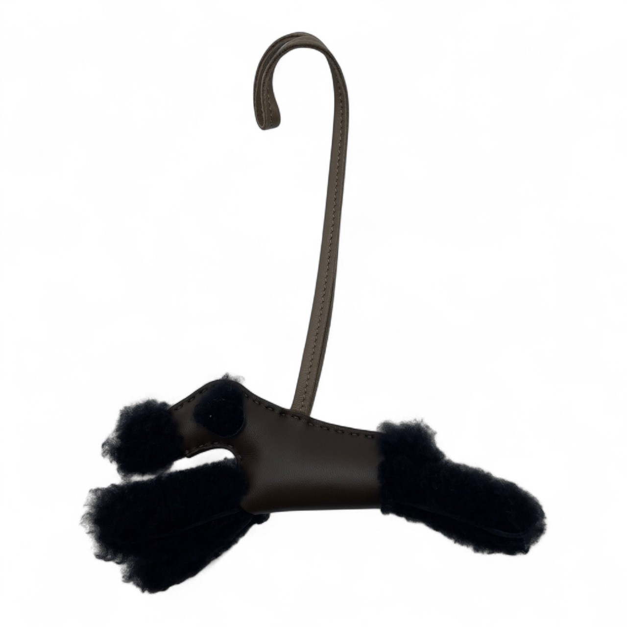 エルメス バディチャーム ノワール/クラフト アニューミロ W刻印