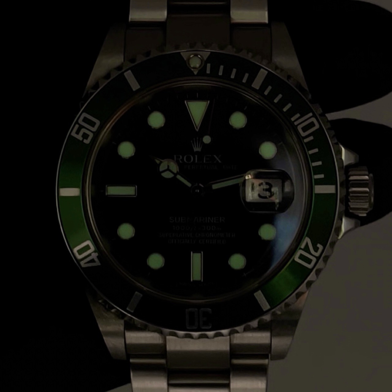 【Z番！付属品完品！】 ロレックス サブマリーナデイト 16610LV ブラック 40mm