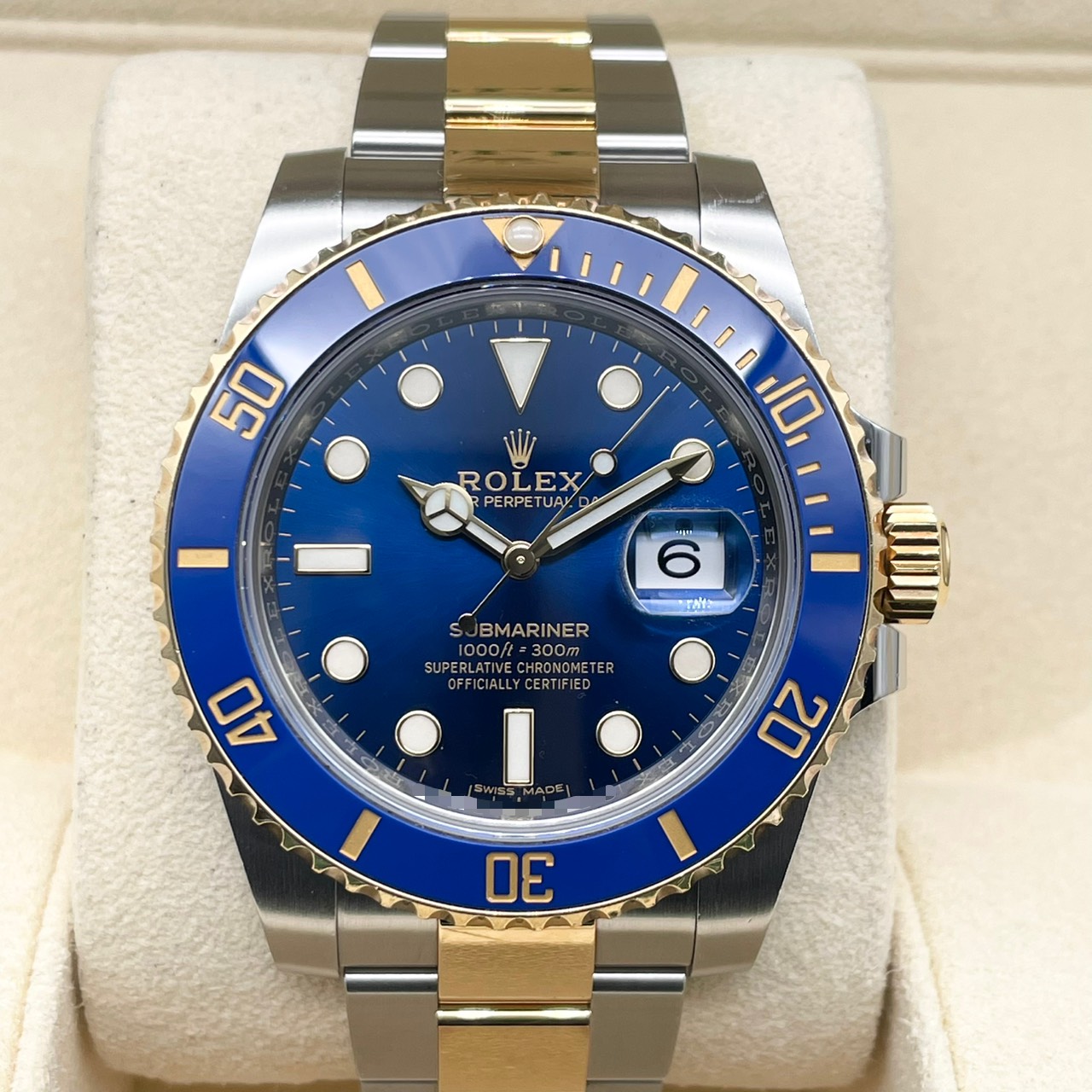 ロレックス サブマリーナーデイト 116613LB ブルー 40mm