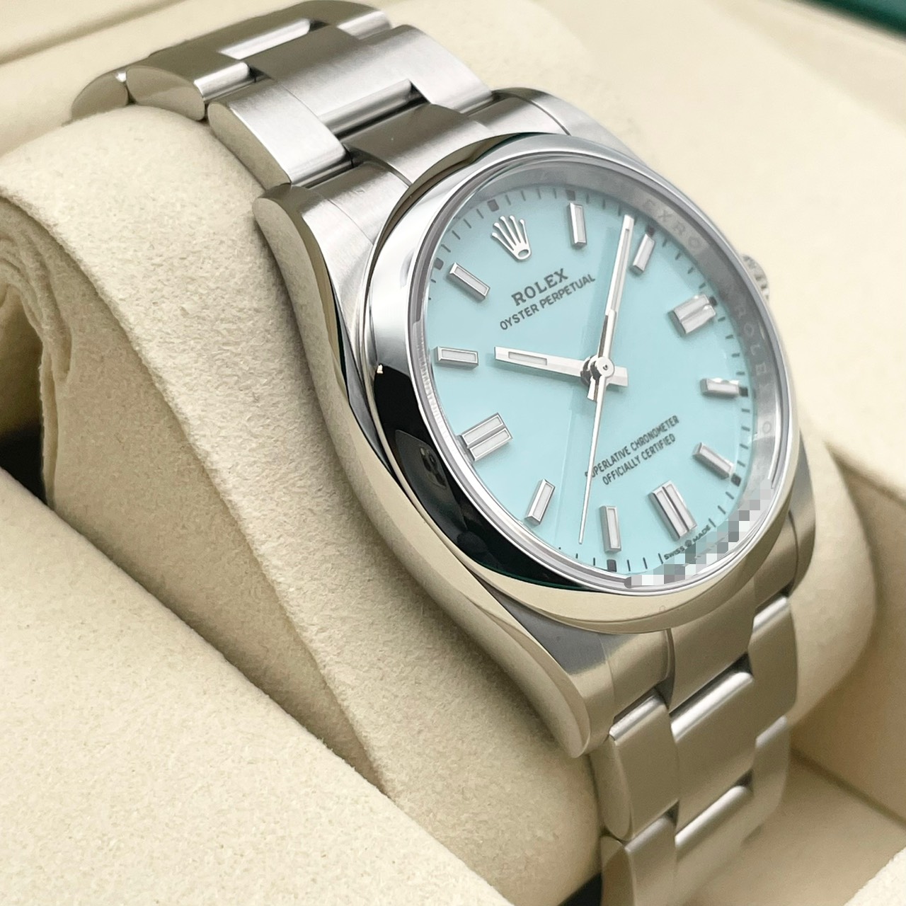【2025/09】ロレックス オイスターパーペチュアル 126000 ターコイズブルー ステンレスチール 36mm
