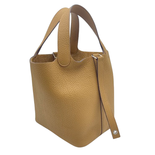 エルメス ピコタンロック PM ビスキュイ トリヨンクレマンス シルバー金具 U刻印