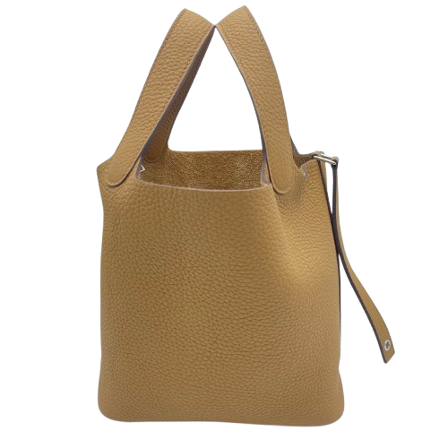 エルメス ピコタンロック PM ビスキュイ トリヨンクレマンス シルバー金具 U刻印